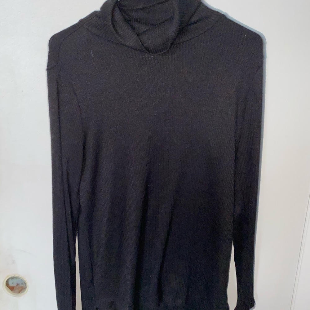 Black turtleneck (open to offers)